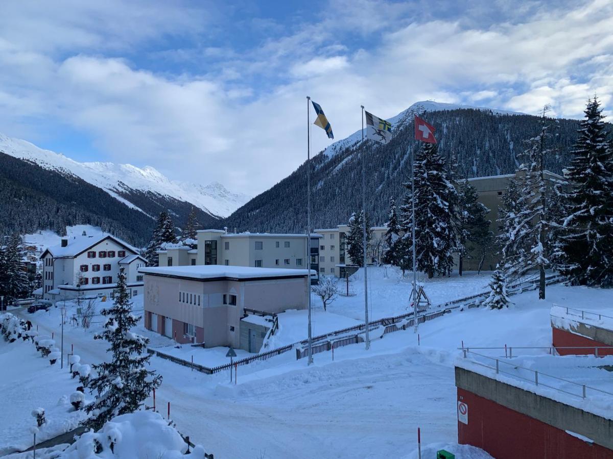 Ferienwohnung Parsennresidenz Davos Exterior foto